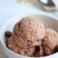 Chocolate yogurt ice cream