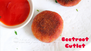 beetroot cutlet