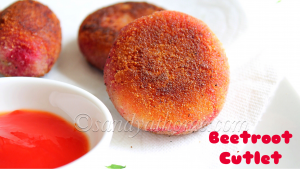 beetroot cutlet