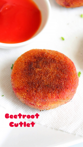 beetroot cutlet