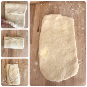 homemade puff pastry sheets