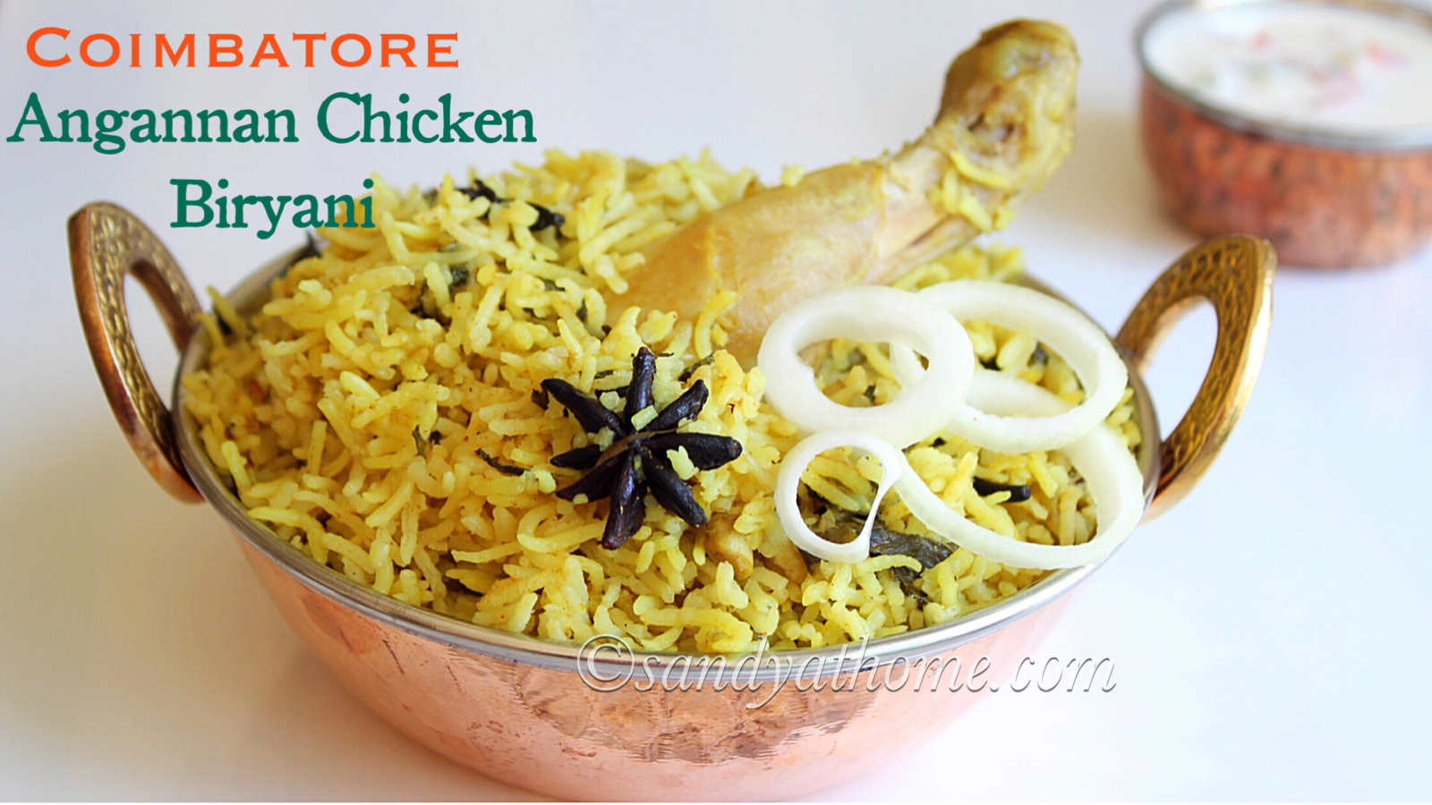 angannan chicken biryani