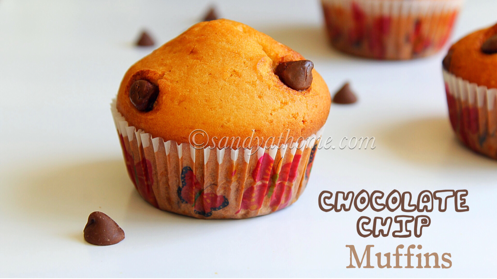 chocolate chip muffins