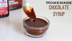 homemade chocolate syrup