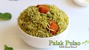 palak rice