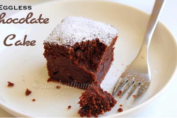 eggless chocolate cake