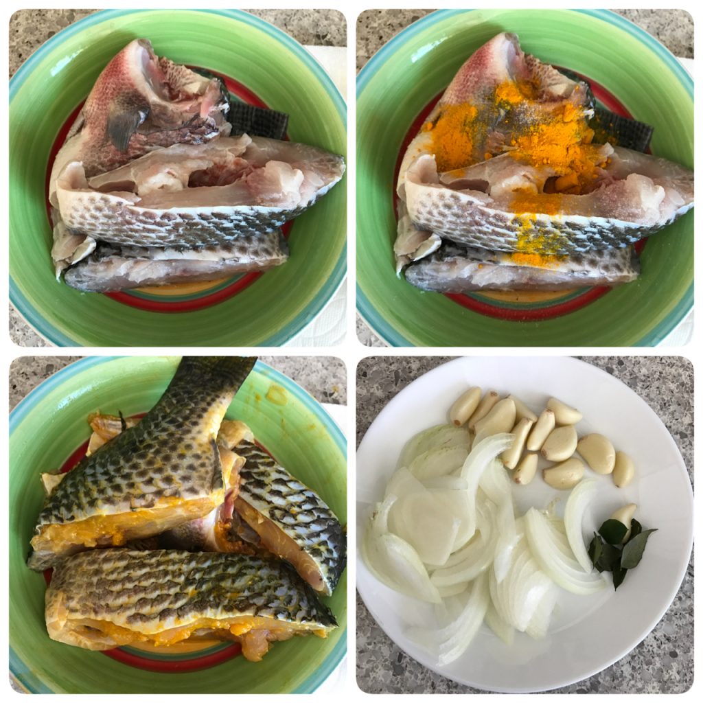 Fish curry with coconut milk, Thengai paal meen kuzhambu, Meen kuzhambu