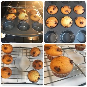 chocolate chip muffins