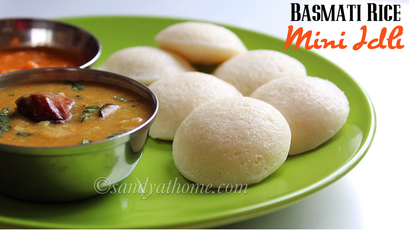 basmati rice mini idli