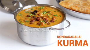 black channa kurma