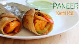 paneer tikka wrap