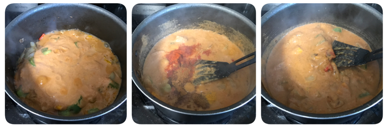 kadai paneer gravy