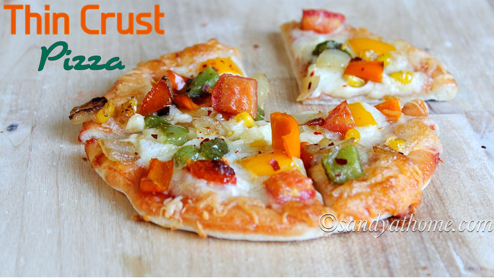 thin crust pizza