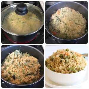 vegetable quinoa pulao