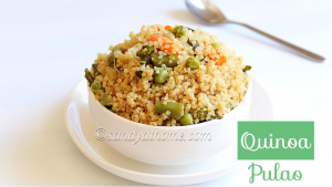 vegetable quinoa pulao