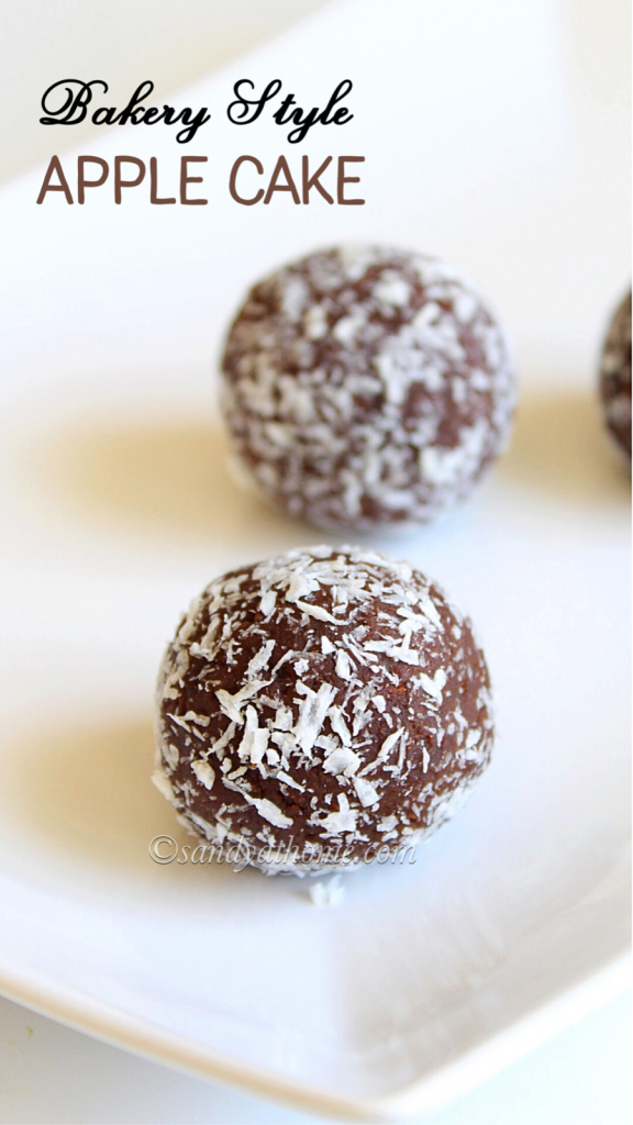 Apple cake recipe, Bakery style apple cake Sandhya's recipes