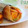 paneer kathi roll