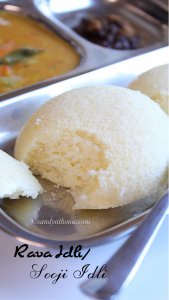 sooji idli