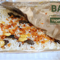 baked vegetable biryani recipe, vegetable biryani, biryani