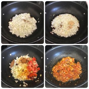 saute onion for egg kurma recipe