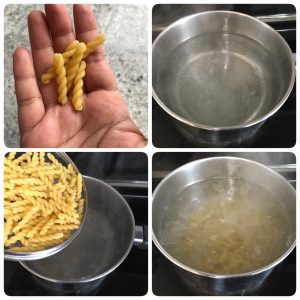 cook pasta for egg pasta
