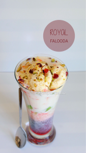 falooda recipe, falooda ice cream