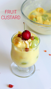 fruit custard