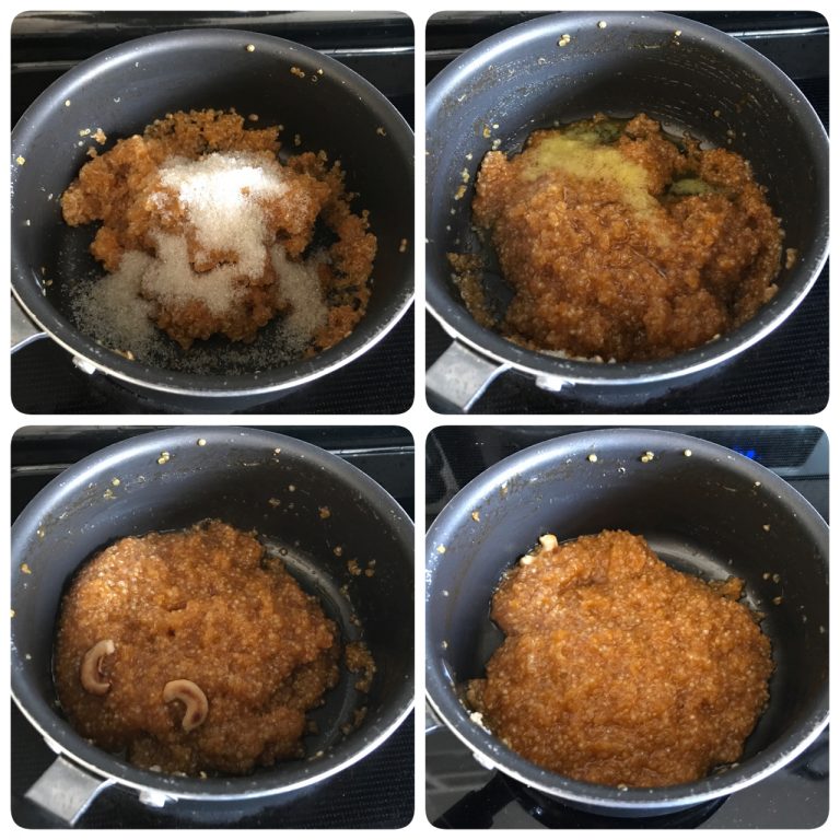 Quinoa kesari recipe, How to make Quinoa kesari Sandhya's recipes