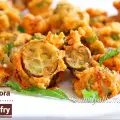 tindora pakora recipe, kovakka fry