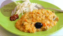 Sambar sadam recipe, Sambar rice recipe