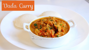 vada curry, vadai curry