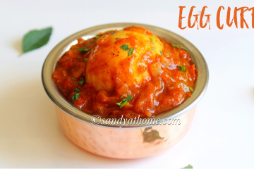 egg curry recipe, egg thokku