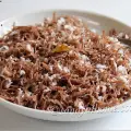 sweet ragi semiya recipe, sweet ragi vermicelli, sweet semiya