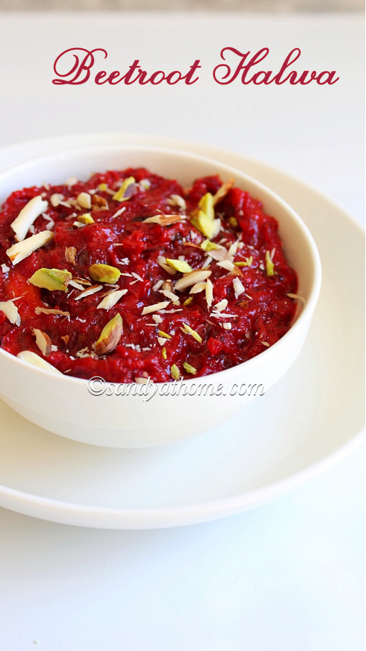 Beetroot halwa recipe, Easy beetroot halwa Sandhya's recipes