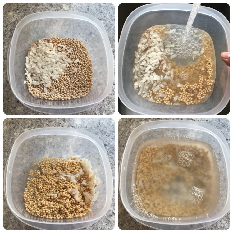 Quinoa idli dosa batter in a mixie, Idli batter using blender Sandhya