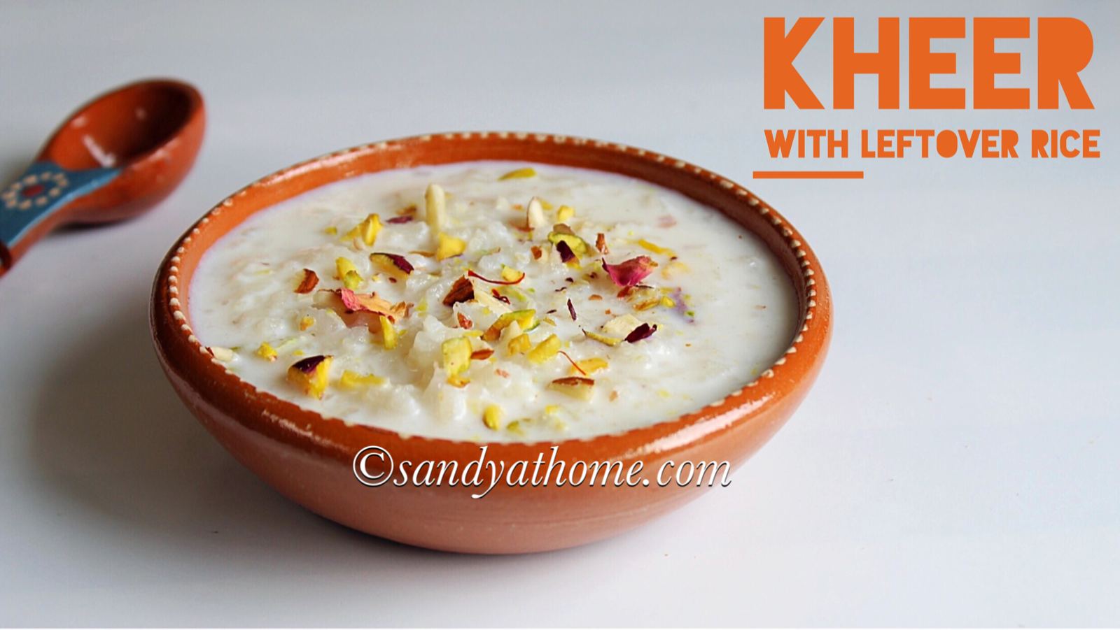 rice kheer, leftover rice kheer