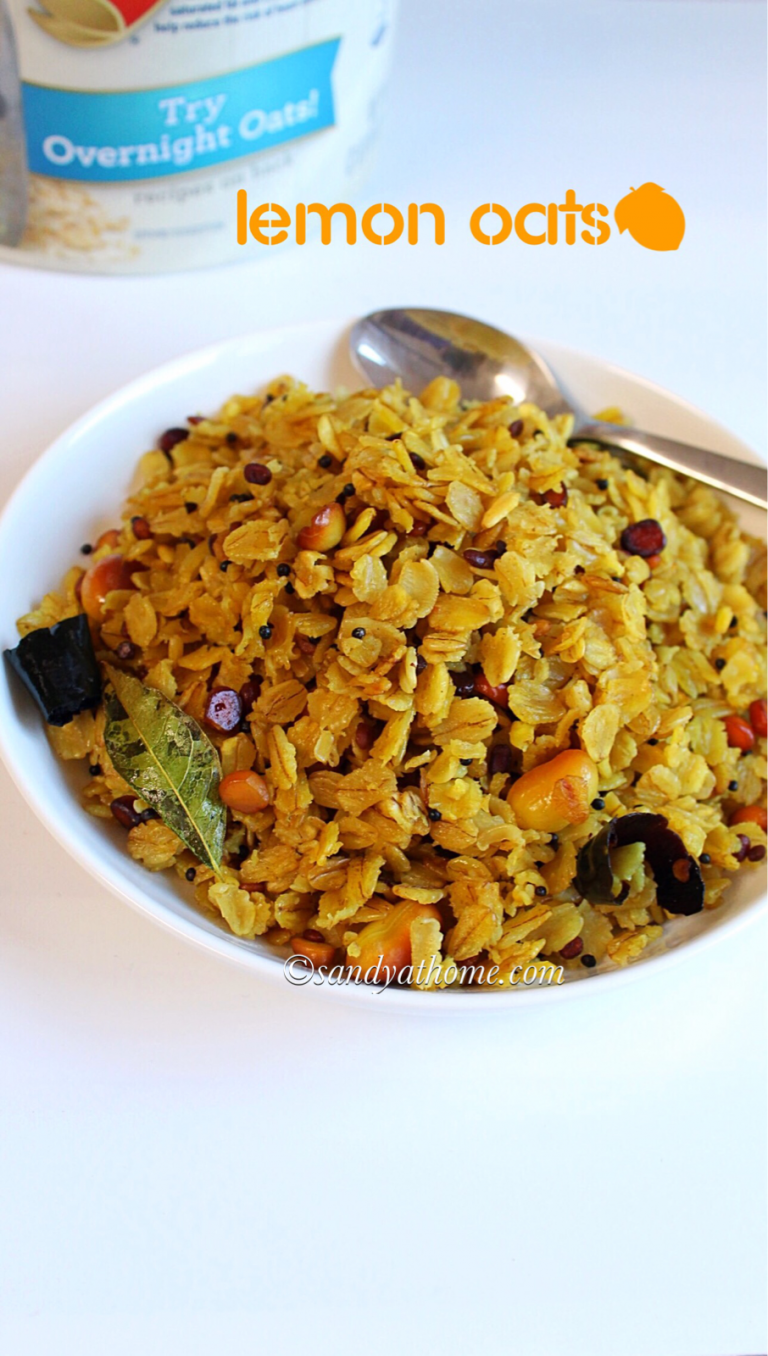 Lemon oats recipe, Easy oats recipes, Indian oats recipes - Sandhya's