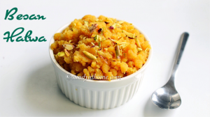 besan halwa recipe, halwa