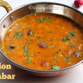 chinna vengaya sambar, onion sambar