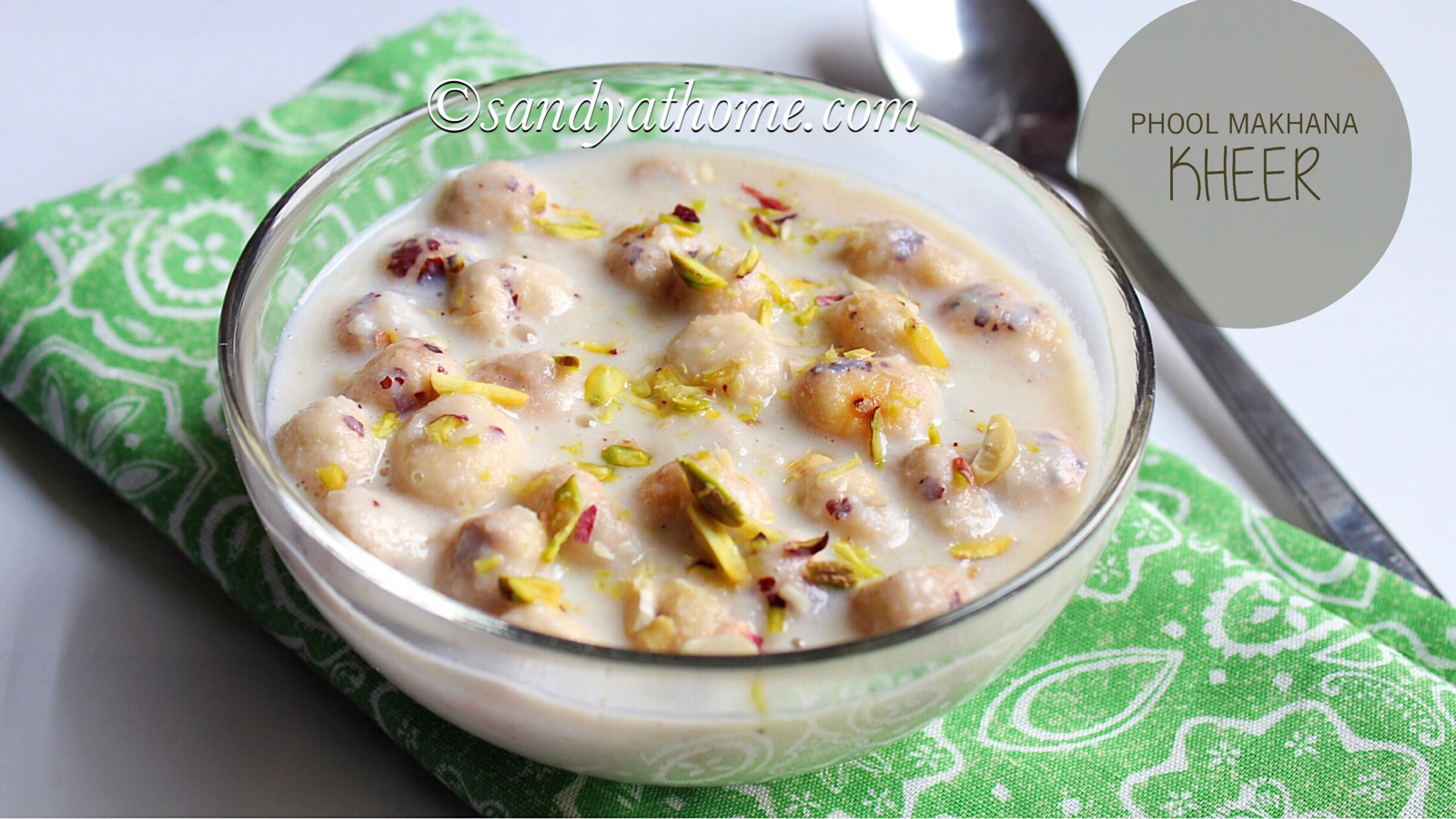 makhane ki kheer, makhane ki kheer recipe