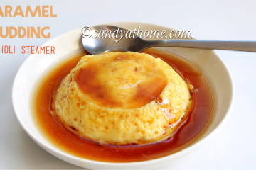 caramel custard recipe, pudding