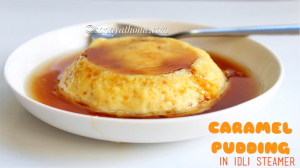 steamed caramel pudding, pudding