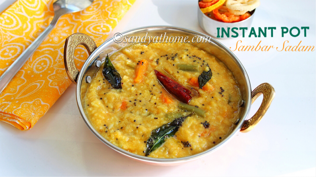 Sambar rice in instant pot clearance
