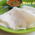 neer dosa recipe, dosa