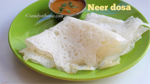 neer dosa recipe, dosa