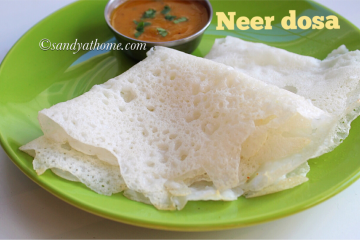 neer dosa recipe, dosa