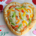 heart shaped pizza