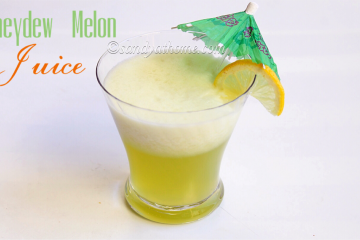 honeydew melon juice, melon juice