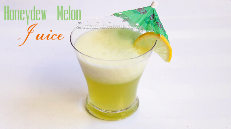 honeydew melon juice, melon juice