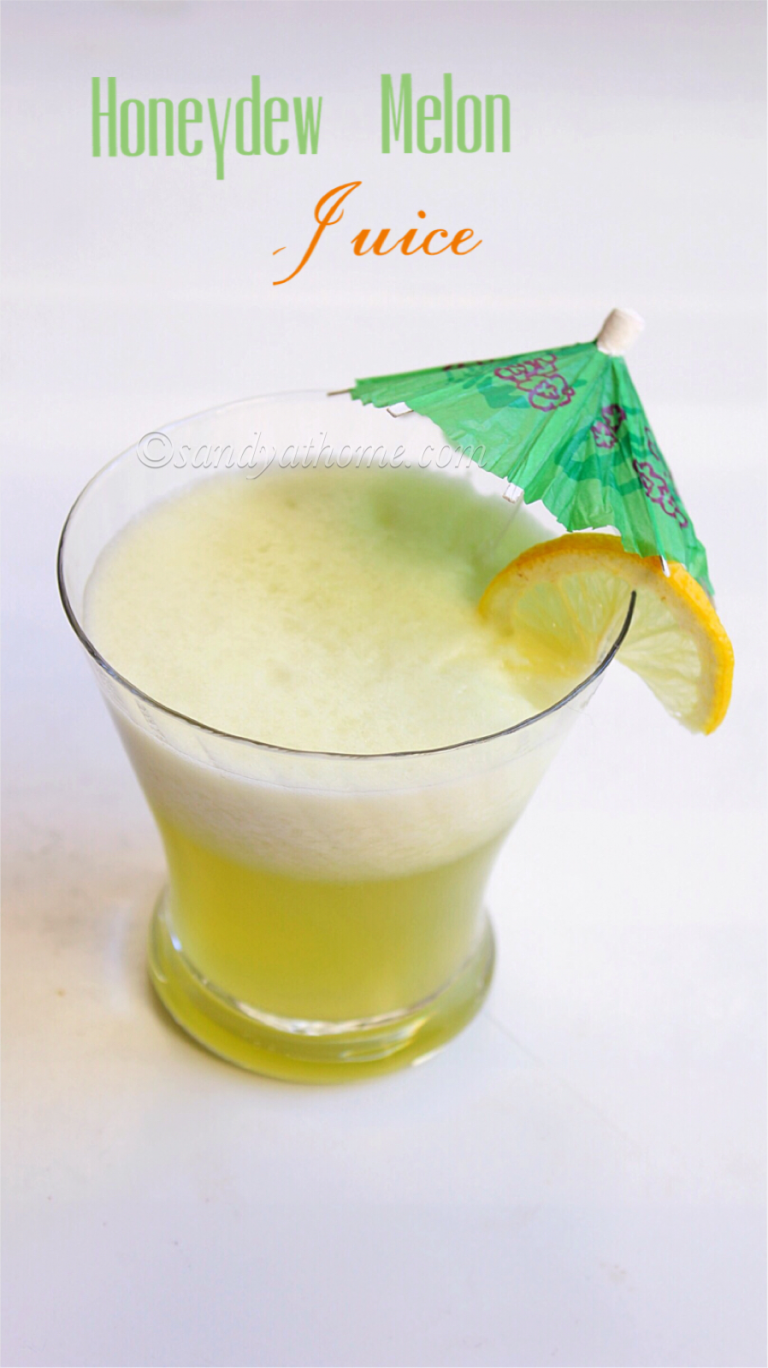 Honeydew melon juice, Easy summer drink Sandhya's recipes